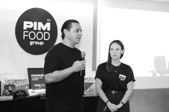 Marcelo Pimentel na convenção do Grupo Pim Food