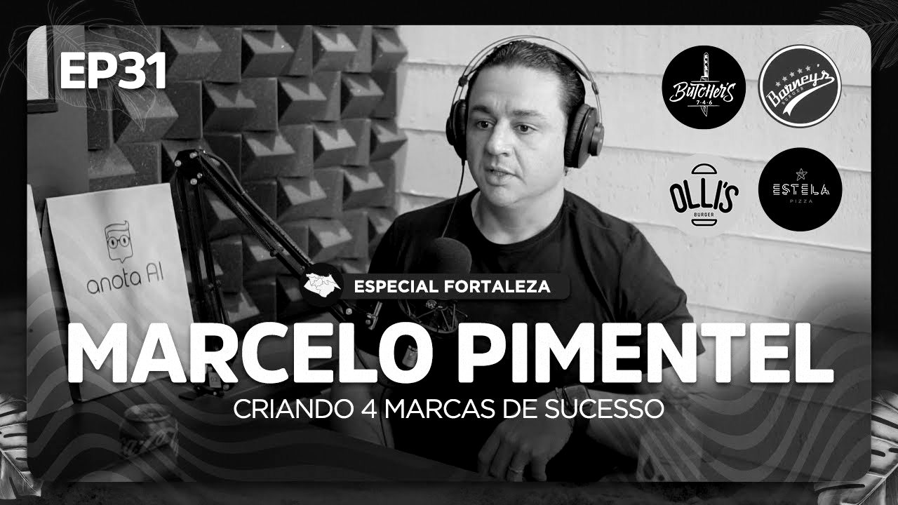 Episódio do Falando de Delivery com Marcelo Pimentel